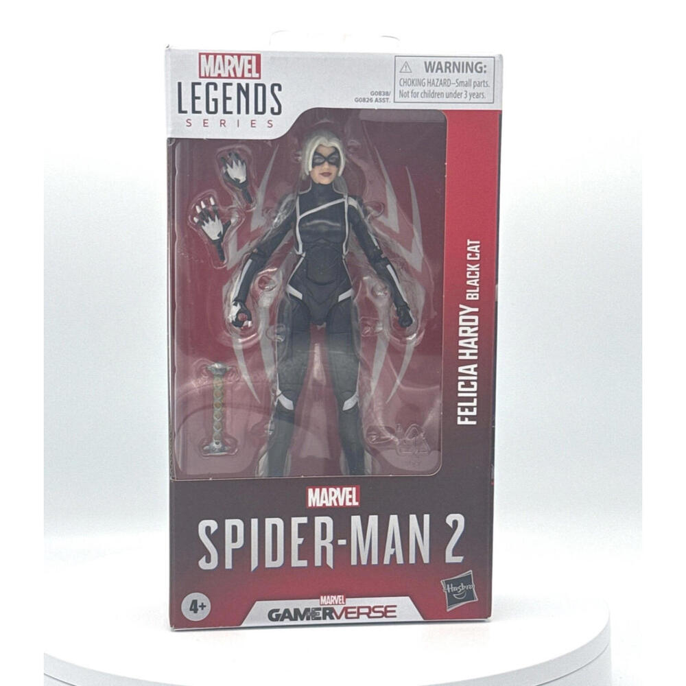 Hasbro Marvel Legends Black Cat 6"‎ Spider-Man 2 Gamerverse Figure NIB